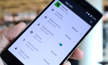 Android Cyanogen app opps
