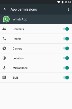 Android M app permissions