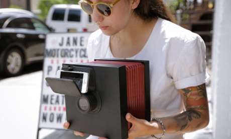 The Lumigraphe camera obscura.
