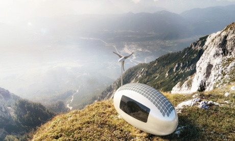 The Ecocapsule environmentally friendly home.