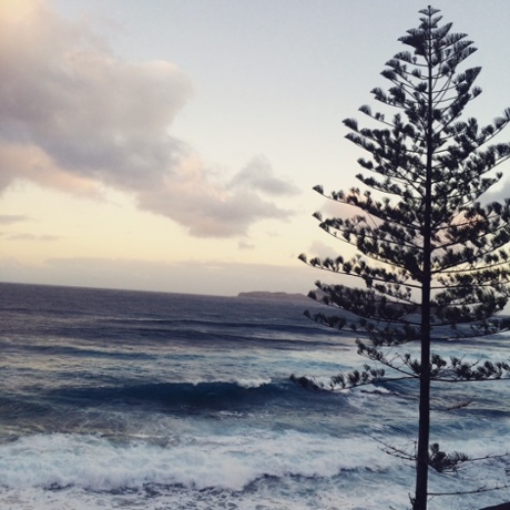 The view from Steels Point, Norfolk Island.