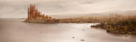 King's Landing: plenty of turrets to colour in there...
