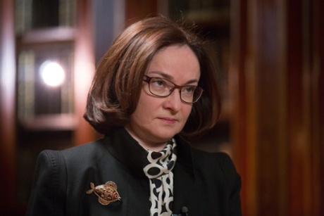 Elvira Nabiullina, governor of Russia's central bank.