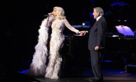 Lady Gaga and Tony Bennett at the Royal Albert Hall, London