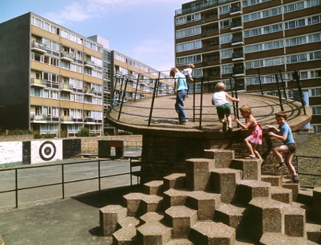 The Churchill Gardens estate in Pimlico, London.