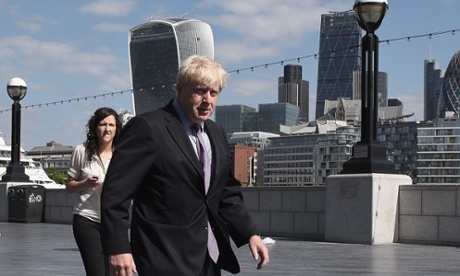 Boris Johnson, the mayor of London