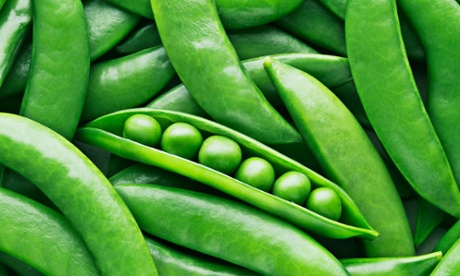 Peas and pea pods
