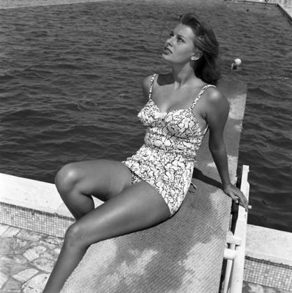 Sophia Loren in swimwear