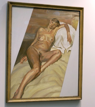 Naked Portrait 2002 by Lucian Freud