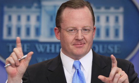 Former White House press secretary Robert Gibbs