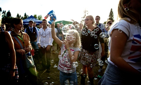 The Belladrum festival.