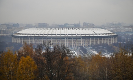 Luzhniki stadium is due to host the final of the World Cup on 15 July 2018.