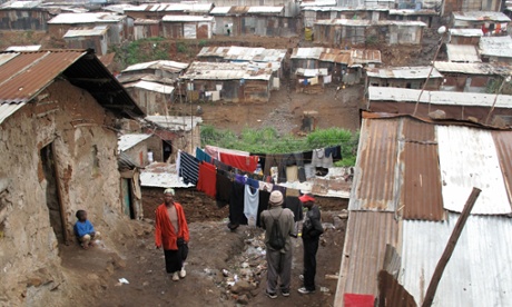 Mathare slum, Nairobi, Kenya. 