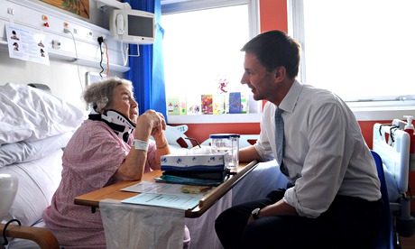 Jeremy Hunt Kings College Hospital visit