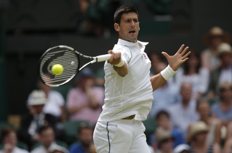 Novak Djokovic gets back in the game.