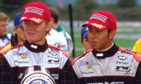 Rosberg and Hamilton