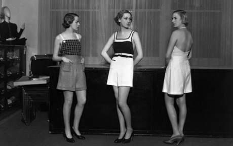 Sun fashions from the House of Jaeger, 1934.