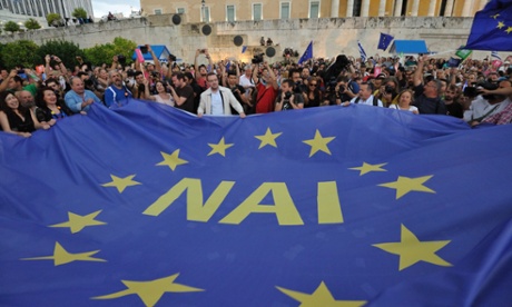 Pro-EU rally in Athens