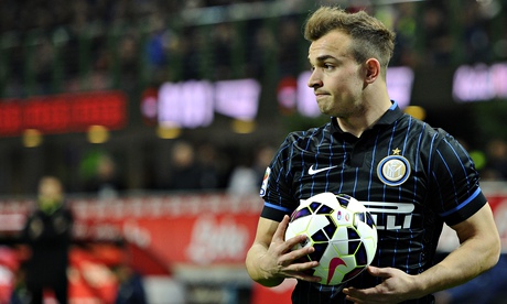 Inter Milan v Fiorentina football match, Giuseppe Meazza Stadium in Milan, Italy - 01 Mar 2015