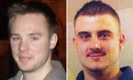 Ashley Clarke (left) and Scott Cain