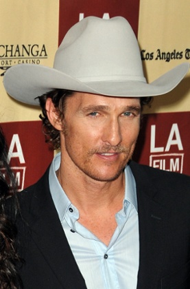 Matthew McConaughey does accidental hipster.