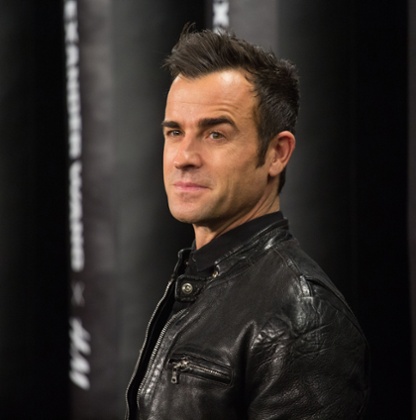 All-black: Justin Theroux