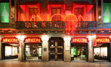 The Vinçon shopfront.