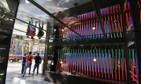 Vinçon shop windows.