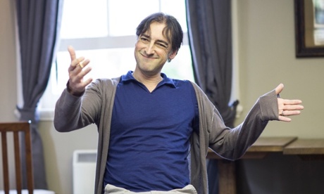Alistair McGowan in rehearsal for An Audience With Jimmy Savile