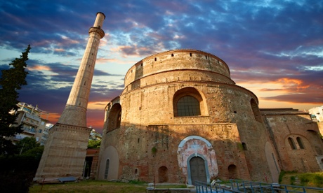 The fourth-century Roman rotunda Church of Agios Georgios, Thessaloniki, Greece