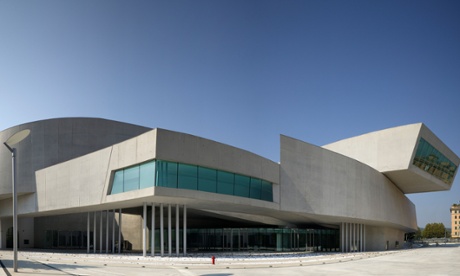 The MAXXI, National Museum of 21st Century Arts, Rome.