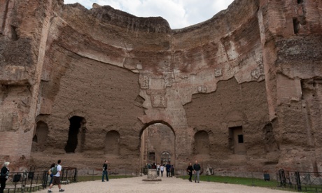 The Baths of Caracalla, Rome.