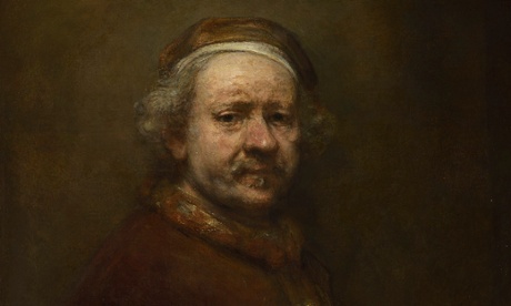 Rembrandt stares down disdainfully from the walls at the National Gallery in his Self Portrait at the Age of 63.