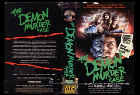VHS cover art Demon Murder Case