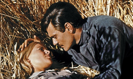 Omar Sharif with Julie Christie in David Lean's Doctor Zhivago.