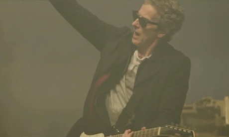 Peter Capaldi's Doctor goes all rock'n'roll.