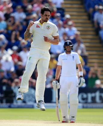 Think that's a look of relief on his face.