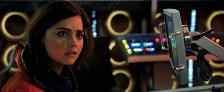 All aboard… Jenna Coleman.