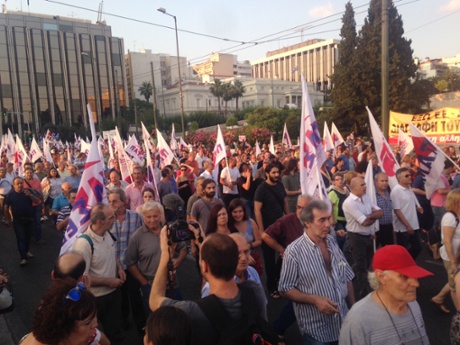 Anti-austerity rally