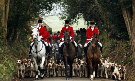 Members of the Old Surrey Burstow and West Kent Hunt