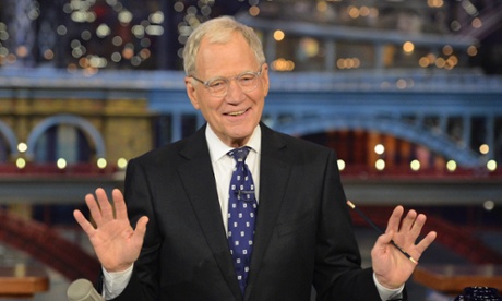 David Letterman hosts his final broadcast of the Late Show.