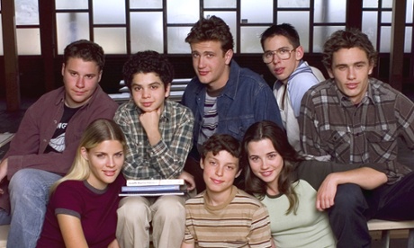 The cast of Judd Apatow's TV comedy Freaks and Geeks