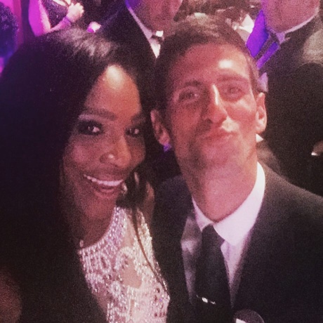 Wimbledon champions/ Clowns 😜 congrats @djokernole we brought back the dance! #championsdinner #Wimbledon #renasarmy I have a lot of pictures get ready!