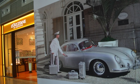 The tower’s high-end shops cater to the city’s small proportion of ‘excellencies’, whereas 20% of the population lives below the poverty line.