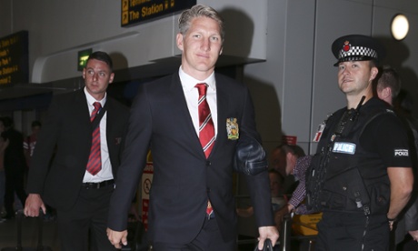 Bastian Schweinsteiger, earlier.