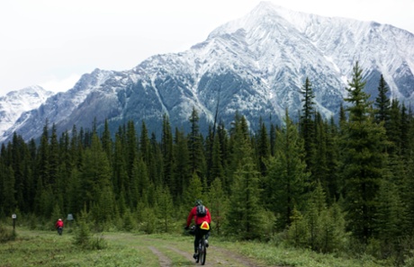 Jill Homer riding the Tour Divide.