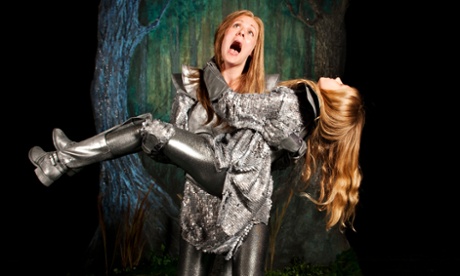 Bryony Kimmings with her niece Taylor, her co-star in Credible Likeable Superstar Role Model. Kimmings's initiative I'll Show You Mine encouraged artists to speak up about their accounts books.