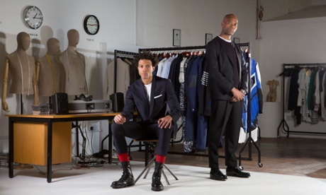 Joe Casely-Hayford, OBE and his son Charlie 