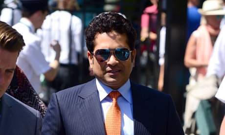 Sachin Tendulkar at Wimbledon