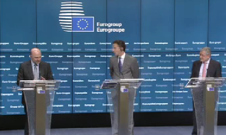 Eurogroup press conference in Brussels